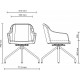 Chair Nowy Styl WESTER 4S ordf CHROME SORO-34 Chair Nowy Styl WESTER 4S ordf CHROME SORO-34