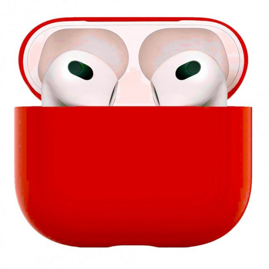 Чохол Silicone Case Slim AirPods 3 (24) Red Чохол Silicone Case Slim AirPods 3 (24) Red