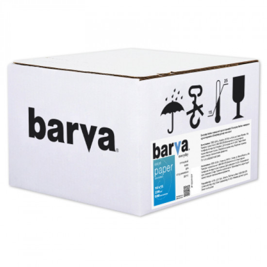 Бумага Barva 10x15, 230g/m2, Everyday, Glossy (IP-CE230-227) Бумага Barva 10x15, 230g/m2, Everyday, Glossy (IP-CE230-227)