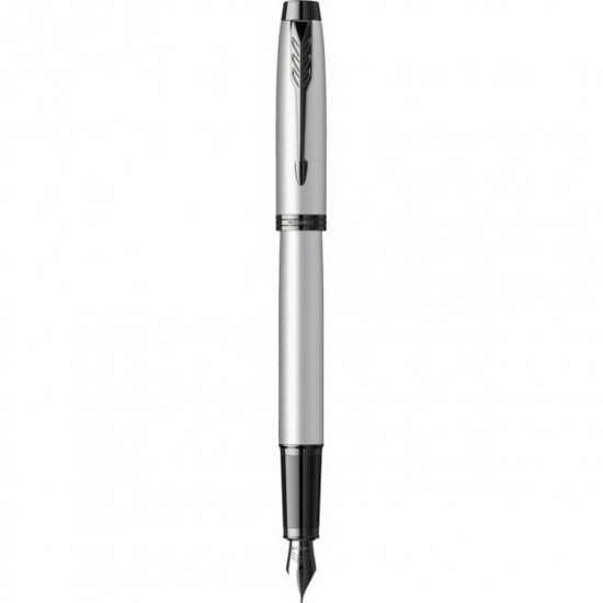 Ручка Parker Перова (чорнильна) IM 17 Achromatic Grey BT FP F (22811) Ручка Parker Перова (чорнильна) IM 17 Achromatic Grey BT FP F (22811)