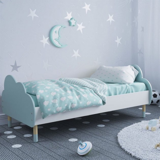 Children's bed Cloud KidsBunkBed blue color 1164x770x650 mm MD- 1225 Children's bed Cloud KidsBunkBed blue color 1164x770x650 mm MD- 1225