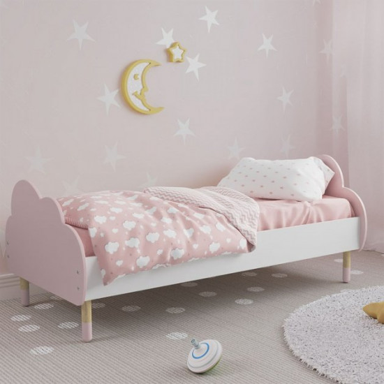 Children's bed Cloud KidsBunkBed pink color 1164x770x650 mm MD- 1223