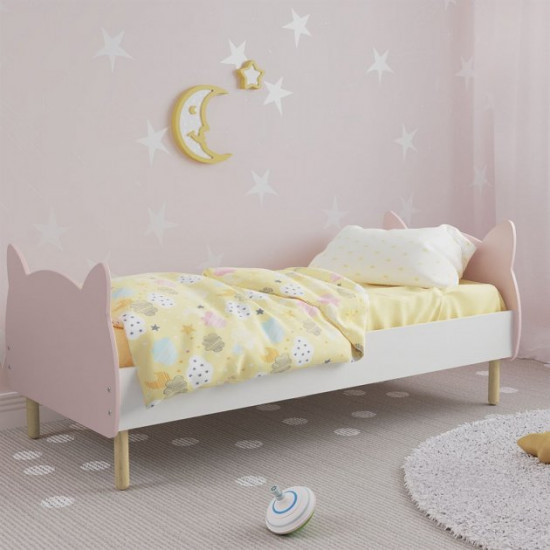 Children's bed Cat KidsBunkBed pink color 1164x770x650 mm MD -1216