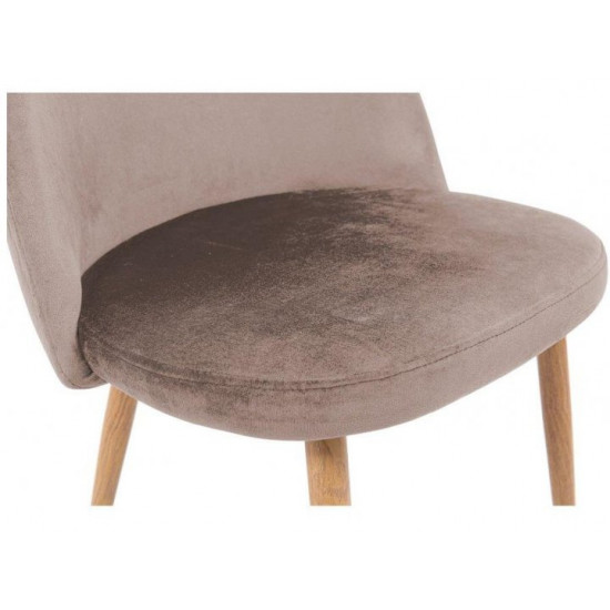 Kitchen dining chair Richman Robbi / Robbi cocoa wood effect legs Kitchen dining chair Richman Robbi / Robbi cocoa wood effect legs