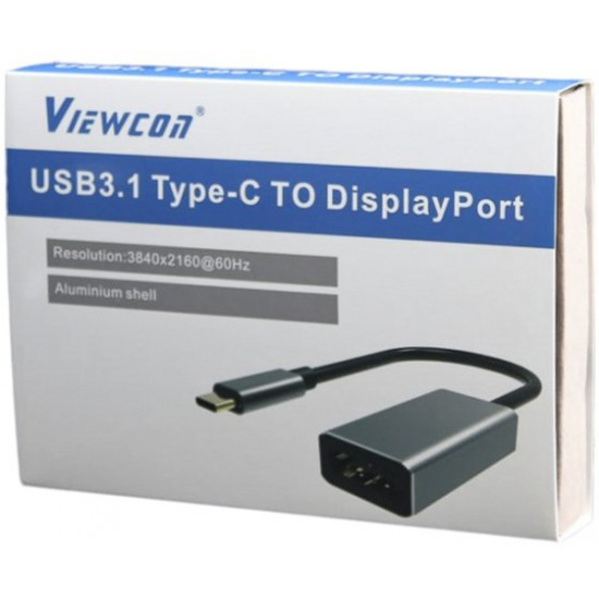 Viewcon USB-C to DisplayPort Adapter (TE391) Viewcon USB-C to DisplayPort Adapter (TE391)