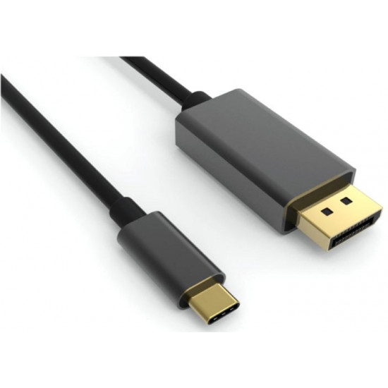 Адаптер-перехідник Viewcon USB-C на DisplayPort 1.5 м Black (TE392) Адаптер-перехідник Viewcon USB-C на DisplayPort 1.5 м Black (TE392)
