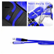Провід зарядне, яке можна різати USB Micro USB для заряджання, синє Провід зарядне, яке можна різати USB Micro USB для заряджання, синє