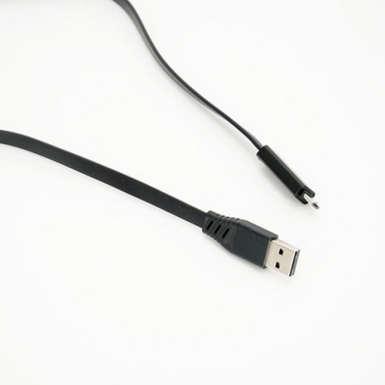 Кабель зарядное, которое можно резать USB Micro USB для зарядки, черное Кабель зарядное, которое можно резать USB Micro USB для зарядки, черное
