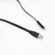 Кабель зарядное, которое можно резать USB Micro USB для зарядки, черное Кабель зарядное, которое можно резать USB Micro USB для зарядки, черное