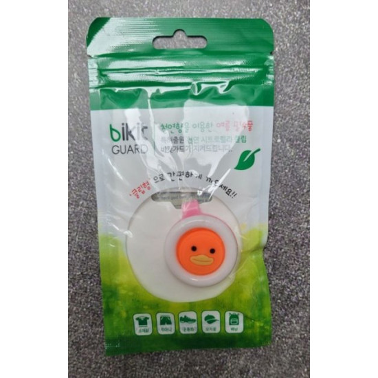 Клипса от комаров Bikit Guard с натуральными экстрактами, Уточка Клипса от комаров Bikit Guard с натуральными экстрактами, Уточка