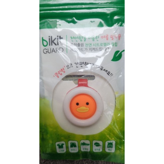 Клипса от комаров Bikit Guard с натуральными экстрактами, Уточка Клипса от комаров Bikit Guard с натуральными экстрактами, Уточка