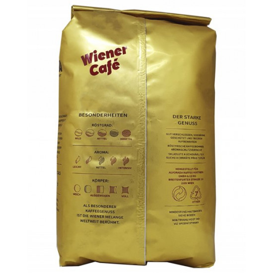 Кава Alvorada Wiener Cafe зерно 1 кг (207) Кава Alvorada Wiener Cafe зерно 1 кг (207)