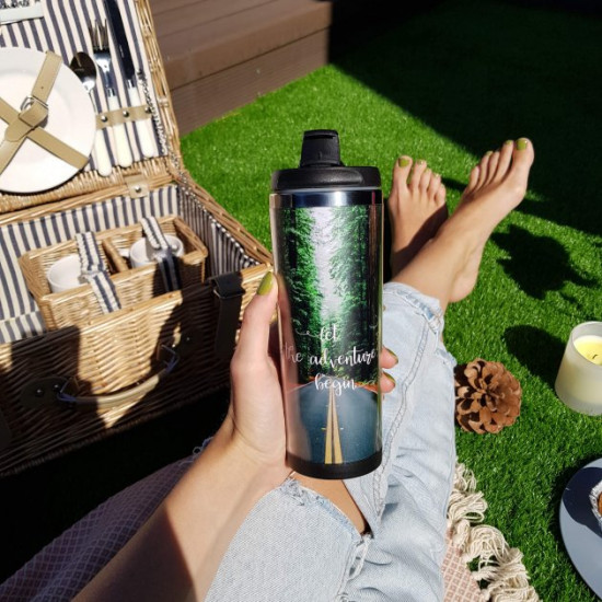 Thermo mug ZIZ The beginning of adventure Thermo mug ZIZ The beginning of adventure