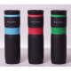 Thermal mug Kamille 900 ml. stainless steel with TPR insert Black / Green KM-2068 Thermal mug Kamille 900 ml. stainless steel with TPR insert Black / Green KM-2068