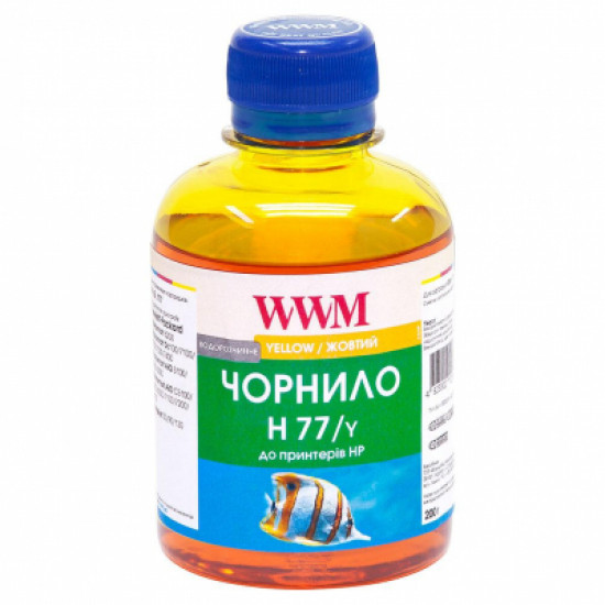 Чорнило WWM HP №177 85 Yellow (H77/Y) Чорнило WWM HP №177 85 Yellow (H77/Y)