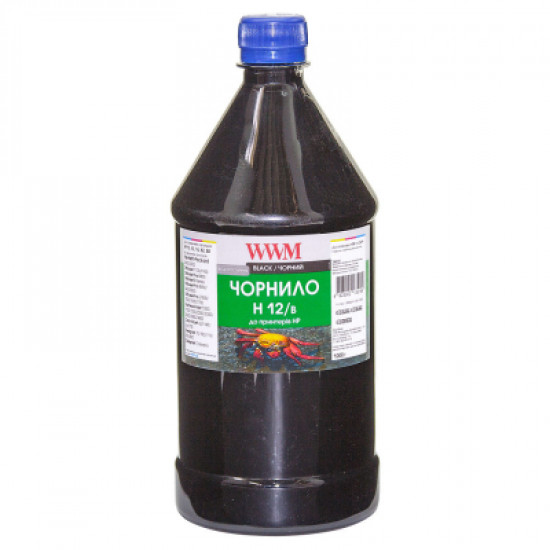Чернила WWM HP №10/11/12 1000г Black (H12/B-4) Чернила WWM HP №10/11/12 1000г Black (H12/B-4)
