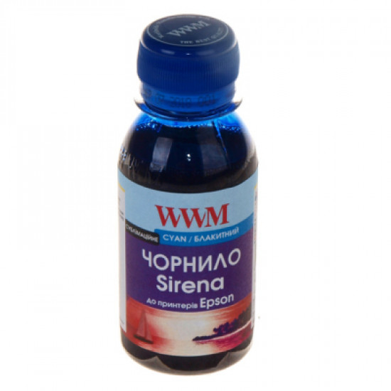 Чорнило WWM EPSON Sublimation SIRENA Cyan (ES01/C-2) Чорнило WWM EPSON Sublimation SIRENA Cyan (ES01/C-2)