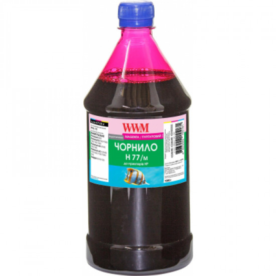 Чернила WWM HP №177/85 1000г Magenta (H77/M-4) Чернила WWM HP №177/85 1000г Magenta (H77/M-4)