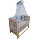 Baby eco crib pendulum Baby without a box without varnish Baby eco crib pendulum Baby without a box without varnish