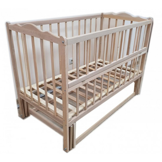 Baby eco crib pendulum Baby without a box without varnish Baby eco crib pendulum Baby without a box without varnish