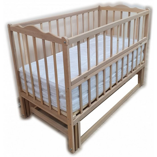 Baby eco crib pendulum Baby without a box without varnish Baby eco crib pendulum Baby without a box without varnish