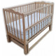 Baby eco crib pendulum Baby without a box without varnish Baby eco crib pendulum Baby without a box without varnish