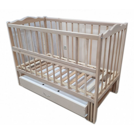 Baby eco crib pendulum Baby without a box without varnish Baby eco crib pendulum Baby without a box without varnish