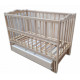 Baby eco crib pendulum Baby without a box without varnish Baby eco crib pendulum Baby without a box without varnish