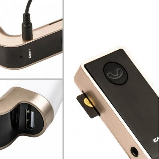  FM трансмиттер автомобильный Car G7 Gold