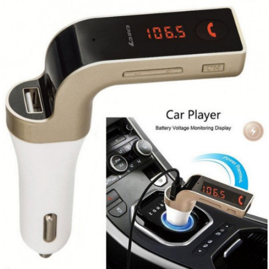  FM трансмиттер автомобильный Car G7 Gold