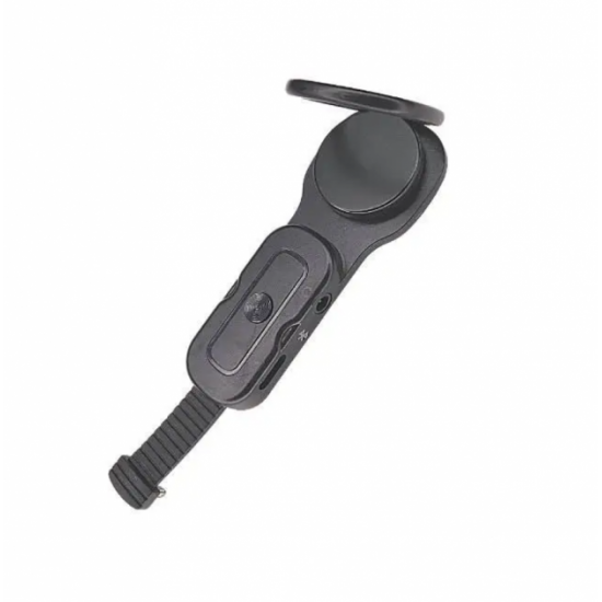 Adapter for Apple iPhone with lightning+3.5MM connectors JH-L35, holder ring, black Adapter for Apple iPhone with lightning+3.5MM connectors JH-L35, holder ring, black