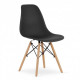 Kitchen chairs set 4 pieces LBT OSAKA black (9499) Kitchen chairs set 4 pieces LBT OSAKA black (9499)