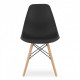 Kitchen chairs set 4 pieces LBT OSAKA black (9499) Kitchen chairs set 4 pieces LBT OSAKA black (9499)