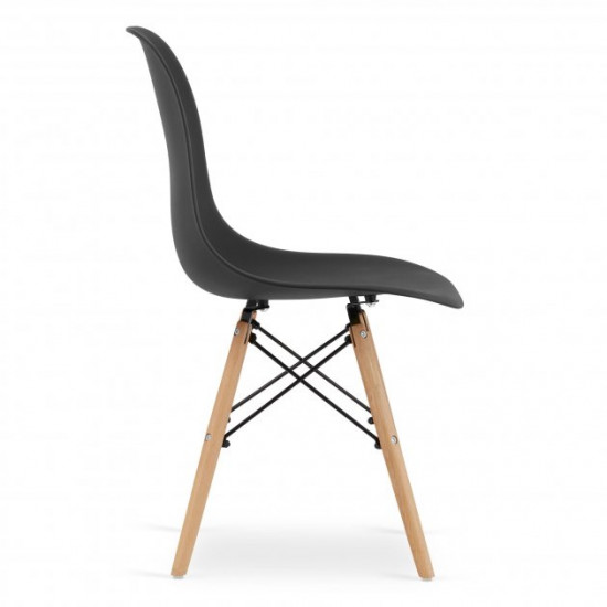Kitchen chairs set 4 pieces LBT OSAKA black (9499) Kitchen chairs set 4 pieces LBT OSAKA black (9499)
