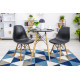 Kitchen chairs set 4 pieces LBT OSAKA black (9499) Kitchen chairs set 4 pieces LBT OSAKA black (9499)