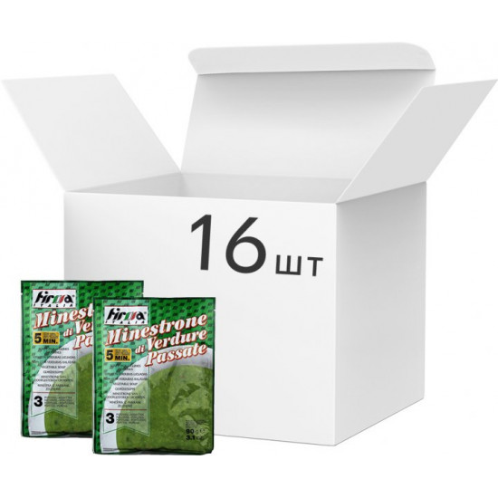 Packaging of Firma Italia Vegetable Cream Soup 90 g x 16 (8010205004385_1) Packaging of Firma Italia Vegetable Cream Soup 90 g x 16 (8010205004385_1)