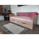Bed Family furniture workshop Fanta 80*190 sonoma with pink Bed Family furniture workshop Fanta 80*190 sonoma with pink