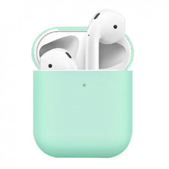  Чехол для наушников Apple AirPods 2 Silicone Case (Spearmint) [41363]