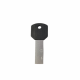 Stylish OTG adapter for Apple iPhone with Lightning + Lightning connectors, key-shaped, silver Stylish OTG adapter for Apple iPhone with Lightning + Lightning connectors, key-shaped, silver