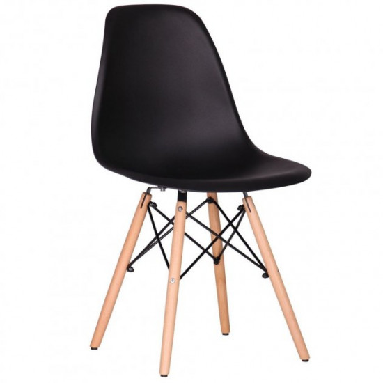 Стілець AMF Aster RL Wood Чорний (дерево/пластик) (545915) Стілець AMF Aster RL Wood Чорний (дерево/пластик) (545915)