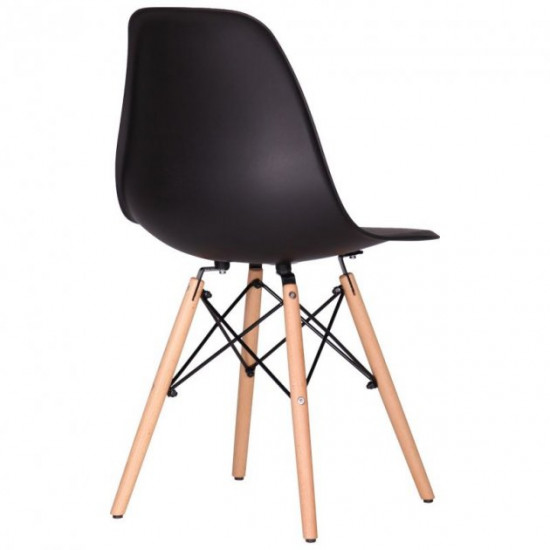 Стілець AMF Aster RL Wood Чорний (дерево/пластик) (545915) Стілець AMF Aster RL Wood Чорний (дерево/пластик) (545915)