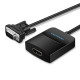 Перехідник Vention VGA-HDMI, 0.2 m, зі звуком та живленням (ACNBB) Перехідник Vention VGA-HDMI, 0.2 m, зі звуком та живленням (ACNBB)