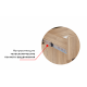 Single bed Korablik (plus) MAXI-FURNITURE (for mattress 1200x700) White smooth (9011) Single bed Korablik (plus) MAXI-FURNITURE (for mattress 1200x700) White smooth (9011)