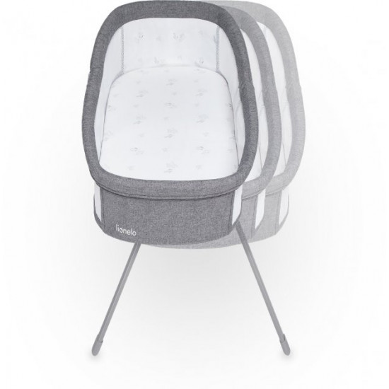 Кроватка-люлька Lionelo Malin Grey Concrete (5903771702379) Кроватка-люлька Lionelo Malin Grey Concrete (5903771702379)