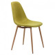 Chair AMF Lucia beech/light olive (metal/fabric) (513663) Chair AMF Lucia beech/light olive (metal/fabric) (513663)