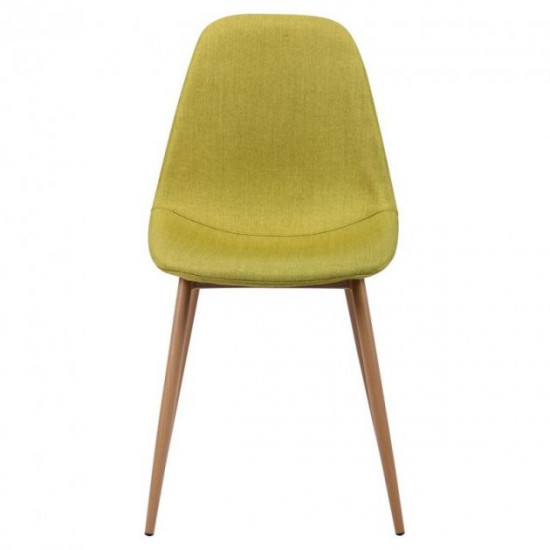 Chair AMF Lucia beech/light olive (metal/fabric) (513663) Chair AMF Lucia beech/light olive (metal/fabric) (513663)