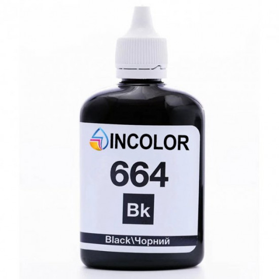 Ink for Epson L364 - INCOLOR ink 1x100 ml, Black Ink for Epson L364 - INCOLOR ink 1x100 ml, Black