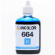 Ink for Epson L364 - INCOLOR ink 1x100 ml, Black Ink for Epson L364 - INCOLOR ink 1x100 ml, Black