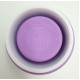 Collapsible silicone cup with sealed lid and drinking bowl 350 ml (2092) Collapsible silicone cup with sealed lid and drinking bowl 350 ml (2092)