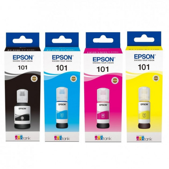 Ink for Epson L4167 Epson 101 B/C/M/Y SET101E Ink for Epson L4167 Epson 101 B/C/M/Y SET101E